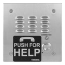 Viking E1600-30A-EWP Emergency Phone with Enhanced Weather Protection (Stainless Steel)