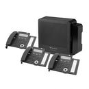 Vertical Vodavi VS-5000-3E24B Summit 4x8 KSU with Voicemail and Three 24-Button Phones