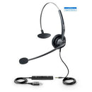 Yealink UH33 USB/3.5mm Wired Monaural Headset