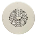 Valcom VC-1060A 8" Talkback Ceiling Speaker with Volume Control (New/White)