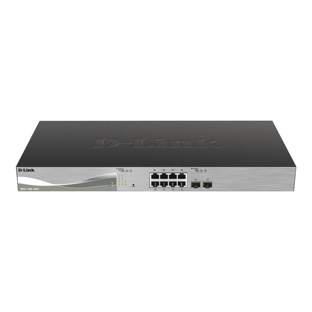 D-Link DXS-1100-10TS 10-Port Gigabit Ethernet Web-Smart Managed Rack-Mount Switch (New)