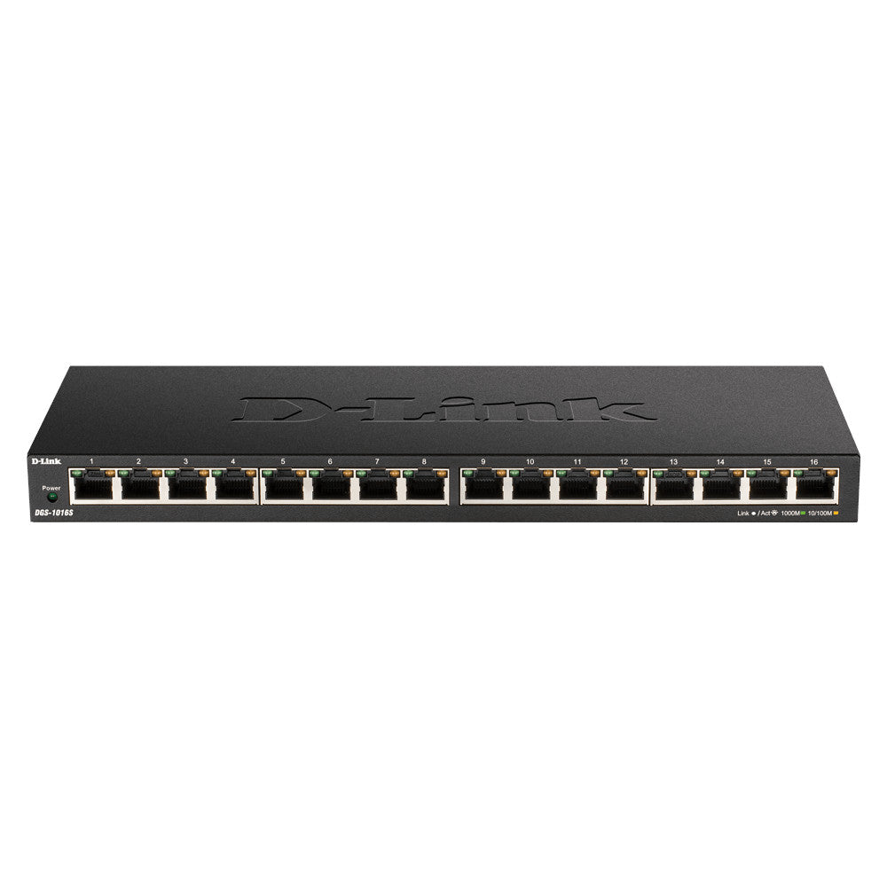 D-Link DGS-1016S 16-Port Gigabit Desktop Switch (New)