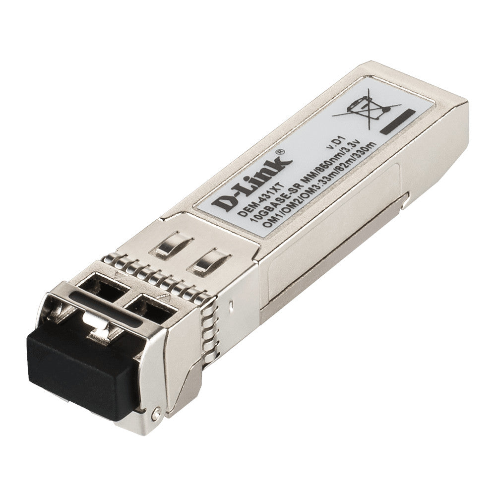 D-Link DEM-431XT 10GBASE-SR SFP+ Multi-Mode 300M Transceiver (New)