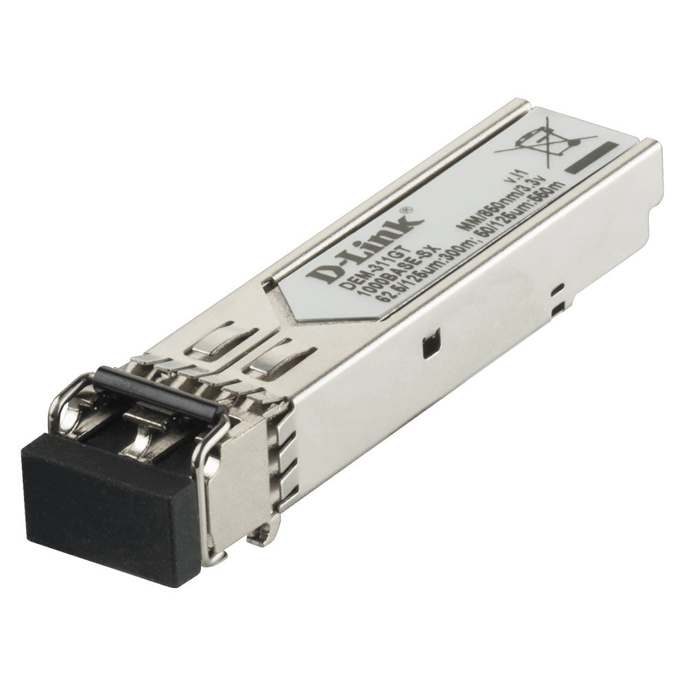 D-Link DEM-311GT 1000BASE-SX Multi-Mode 550M LC SFP Transceiver (New)