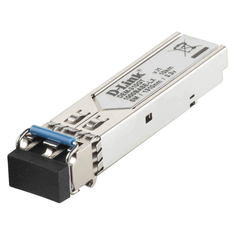 D-Link DEM-310GT 1000BASE-LX Single-Mode 10KM LC SFP Transceiver (New)