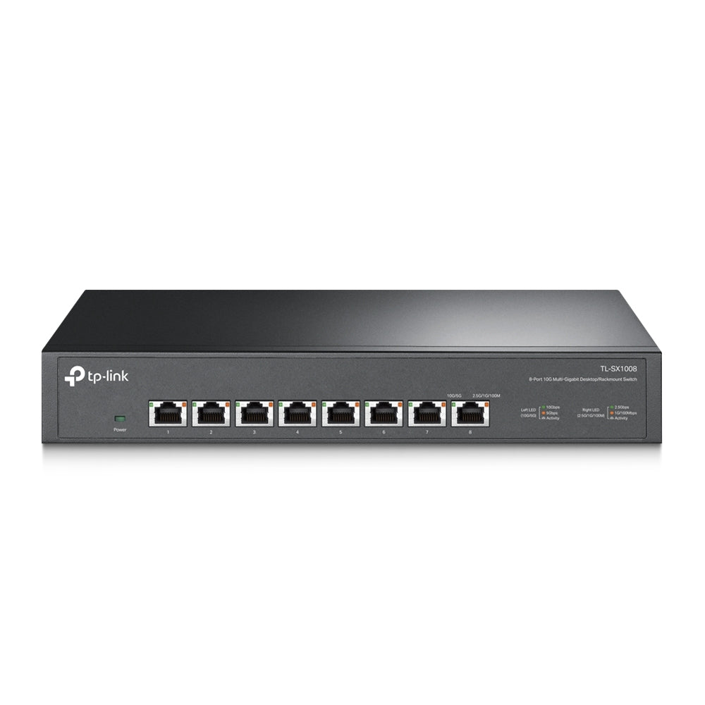 TP-Link TL-SX1008 8-Port 10G Desktop/Rackmount Switch (New)