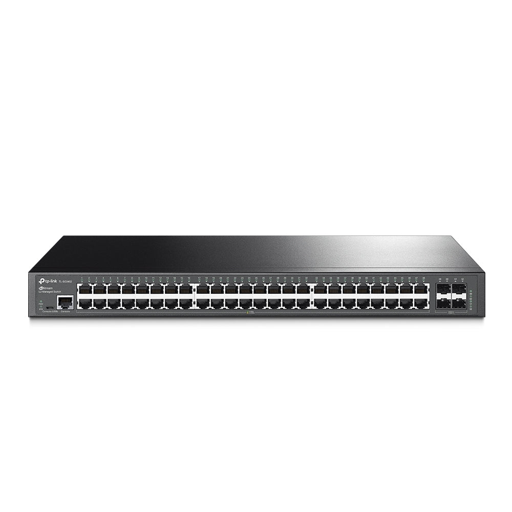 TP-Link TL-SG3452 JetStream 48-Port Gigabit L2 Managed Switch with 4 SFP Slots (New)