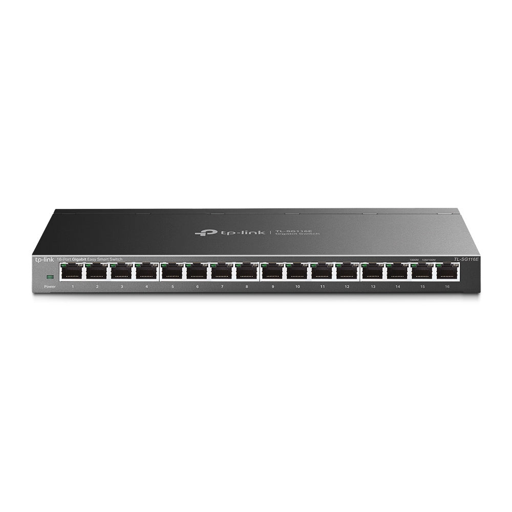 TP-Link TL-SG116E 16-Port Gigabit Easy Smart Switch (New)