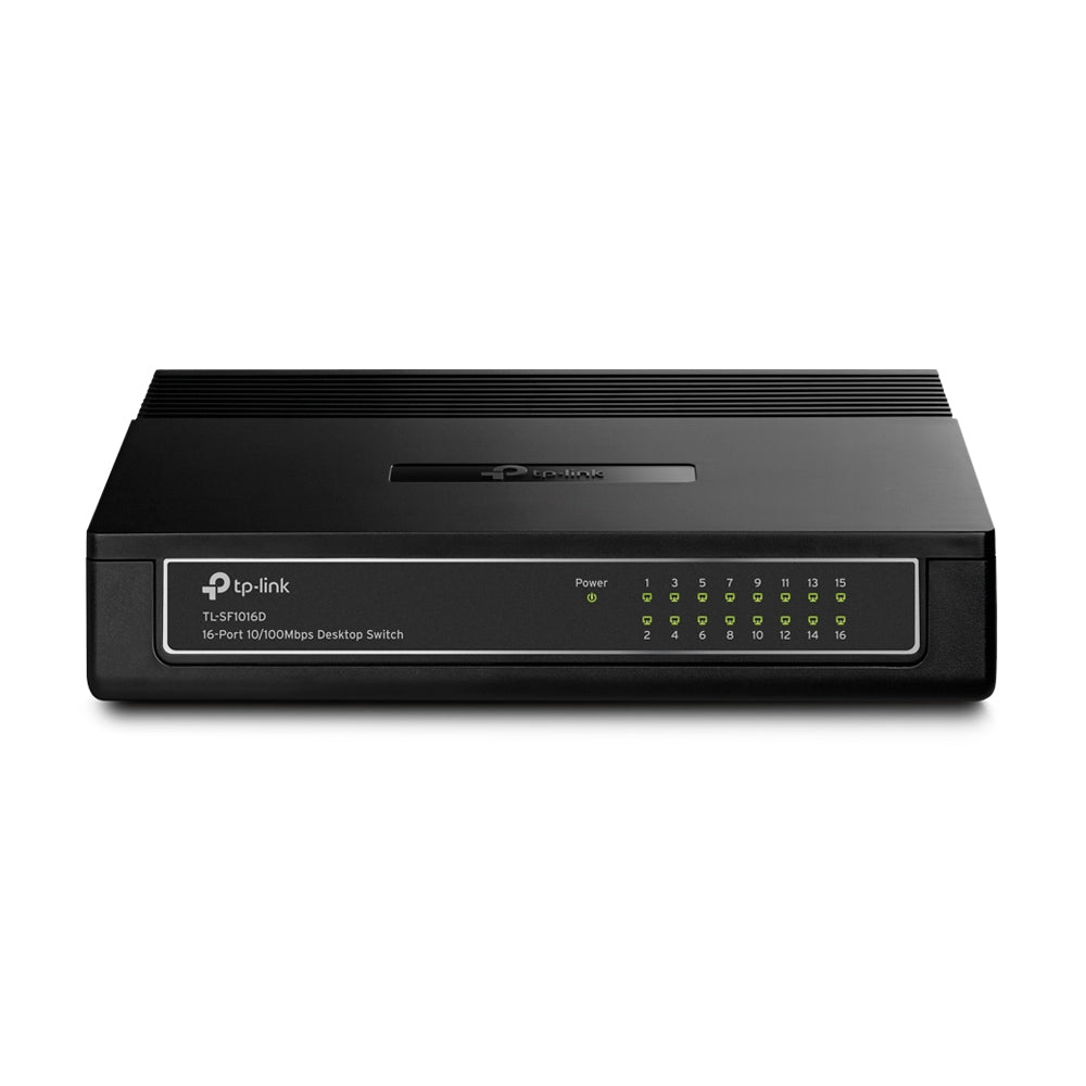 TP-Link TL-SF1016D 16-Port 10/100Mbps Desktop Switch (New)