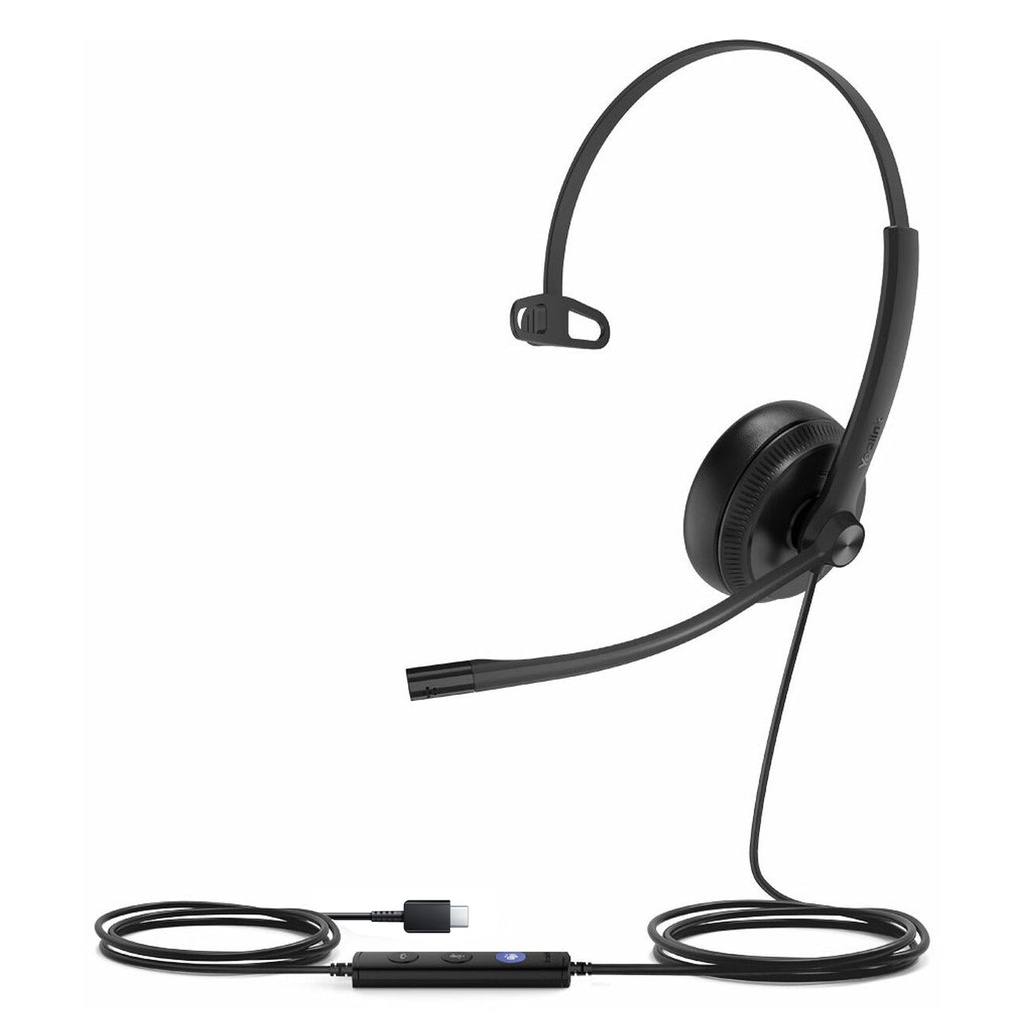 Yealink UH34-SE-MONO-TEAMS-USB-C Mono Teams USB Wired Headset (New)