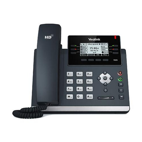 Yealink SIP-T42S_AC Gigabit IP Phone with Power Supply (Refurbished)