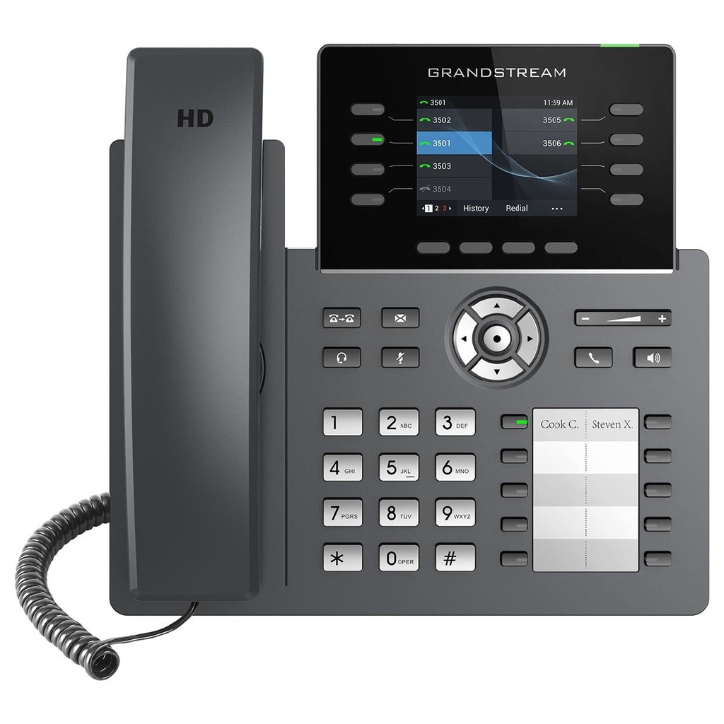 Grandstream GRP2634 8-Line Gigabit PoE IP Phone (New)