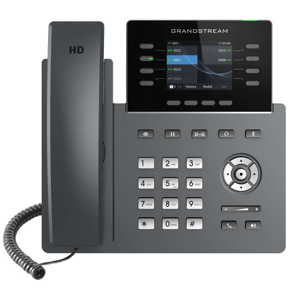 Grandstream GRP2624 8-Line Gigabit PoE IP Phone (New)