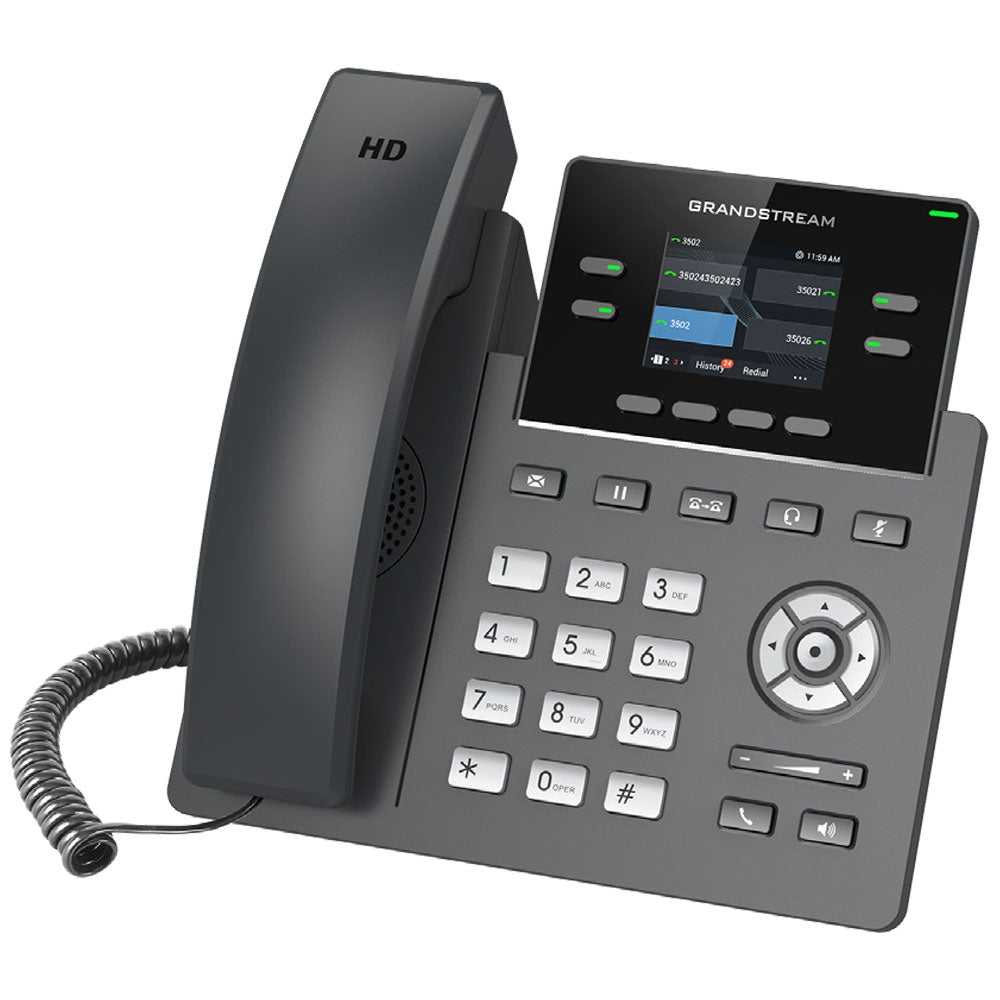 Grandstream GRP2612W 4-Line Carrier-Grade Wi-Fi IP Phone (New)