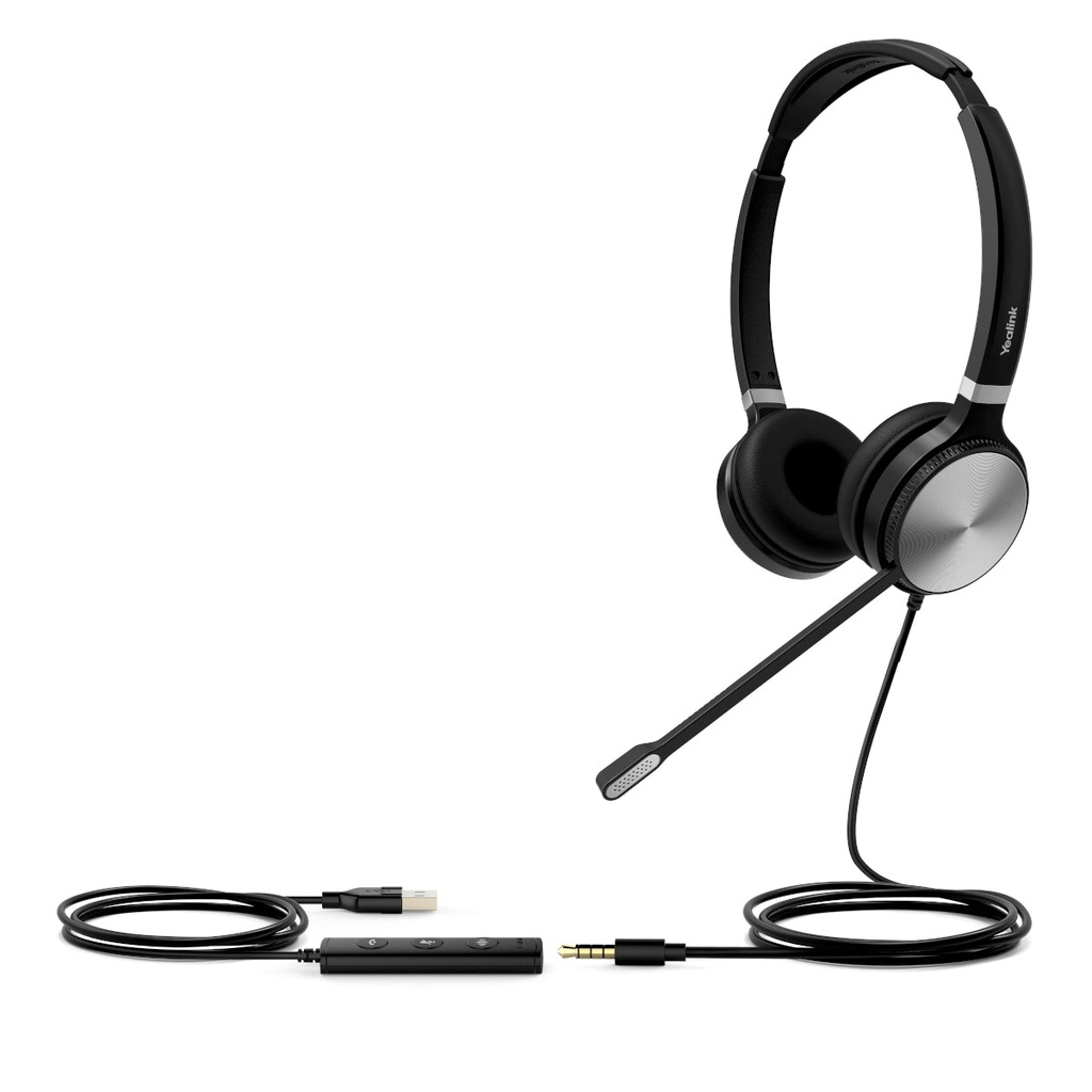 Yealink UH36-DUAL-UC USB/3.5mm Binaural Headset