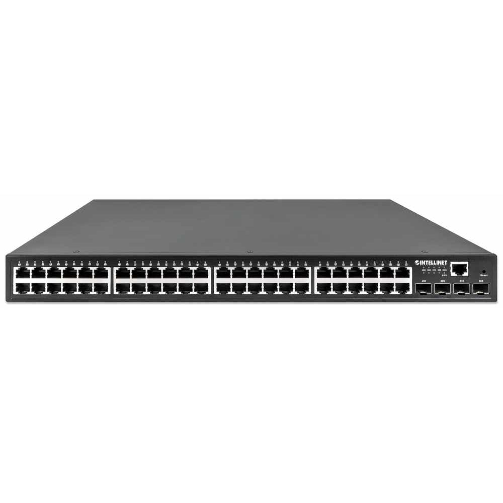 Intellinet 561587 48-Port Gigabit PoE+ Managed Switch