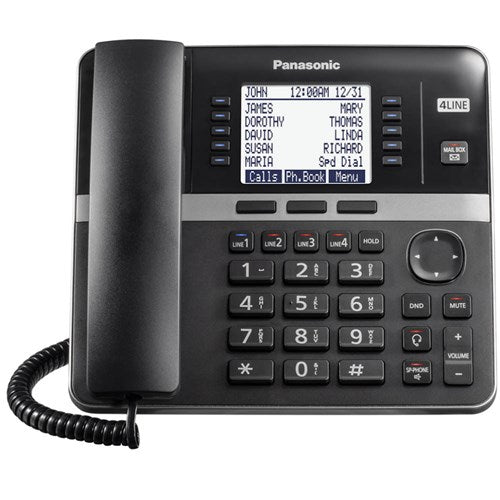 Panasonic KX-TGWA40B Wireless Accessory Desktop Extension Phone