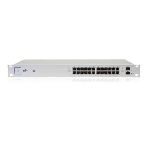 Ubiquiti US-24-500W UniFi 24-Port 500W Managed PoE+ Gigabit Switch with SFP (Refurbished)