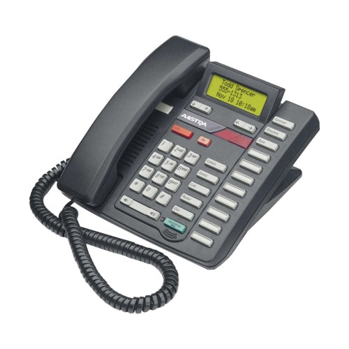 Aastra M9316CW NT2N18 Hands-Free with Caller ID & Call Waiting With Power Supply (Black/NEW)