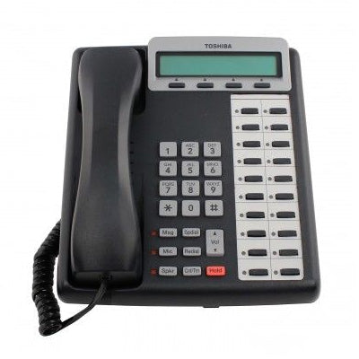 Toshiba DKT-3220R-SD 20-Button Display Speakerphone (Charcoal/Refurbished)