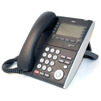 NEC 690071 ITL-8LDE-1 DT710 8-Button Desiless Display IP Phone (Black/Refurbished)