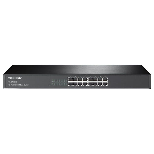 TP-Link TL-SF1016 16-Port 10/100Mbps Rackmount Switch