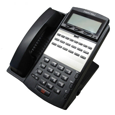 Iwatsu 104285 IX-12IPKTD-E2 12-Button IP Phone (Refurbished)