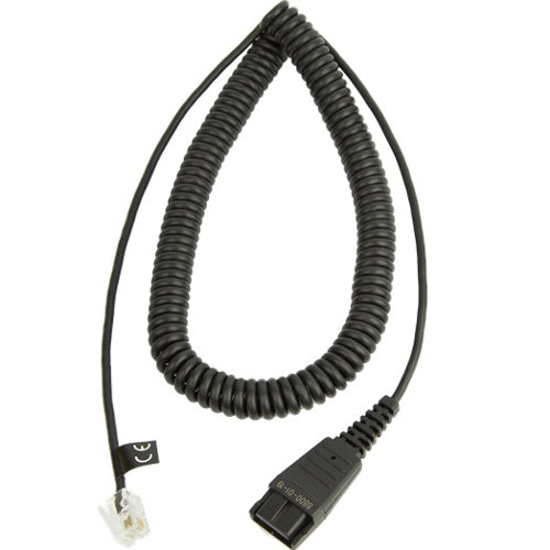 Jabra 8800-01-19 Coiled Phone Audio Cable Adapter