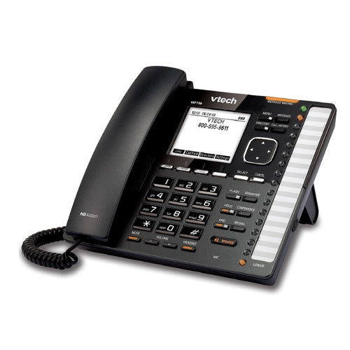 VTech ErisTerminal VSP736 Deskset SIP Phone with Power Supply