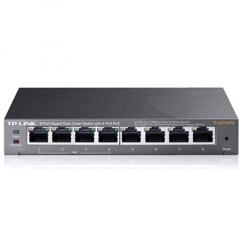 TP-Link TL-SG108PE 8-Port Gigabit Easy Smart Switch