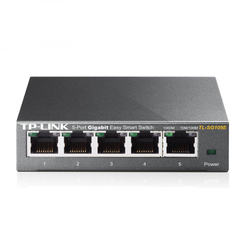 TP-Link TL-SG105E 5-Port Gigabit Easy Smart Switch