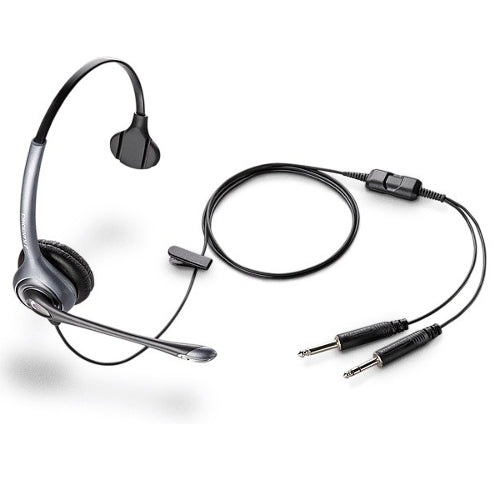 Plantronics 92380-01 SupraPlus MS250 Commercial Aviation Monaural Headset