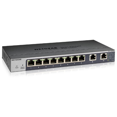 Netgear GS110EMX-100NAS 8-Port Gigabit Ethernet Switch