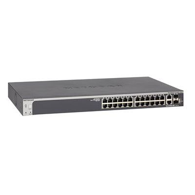 Netgear ProSafe GS728TXP-100NES 28-Port Gigabit Ethernet Stackable Smart Switch