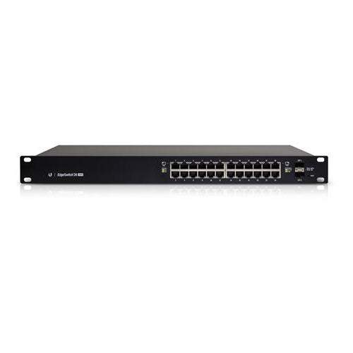 Ubiquiti ES-24-250W EdgeSwitch 24-Port 250W Managed PoE+ Gigabit Switch with SFP