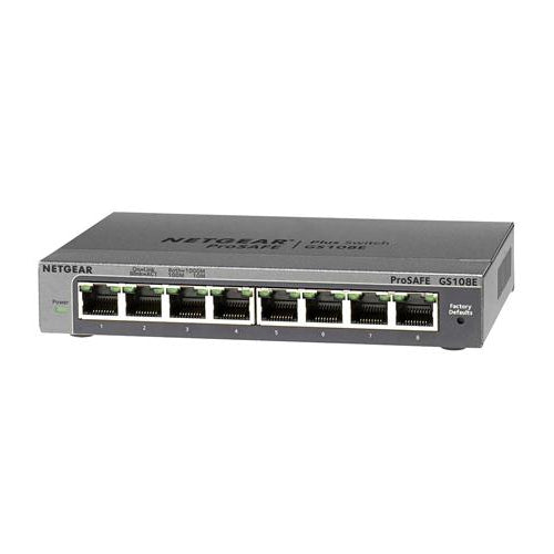 Netgear ProSafe GS108E-300NAS 8-Port Gigabit Switch