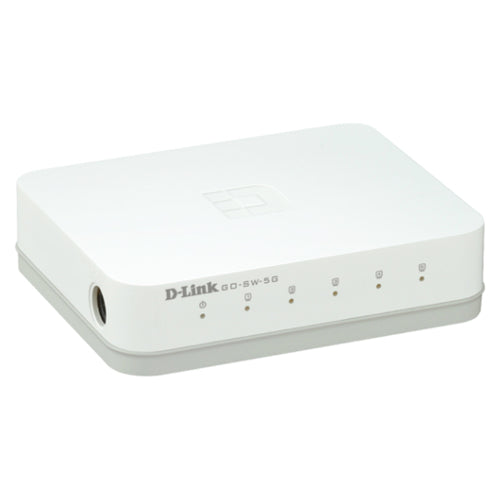 D-Link GO-SW-5G 5-Port Gigabit Unmanaged Desktop Switch