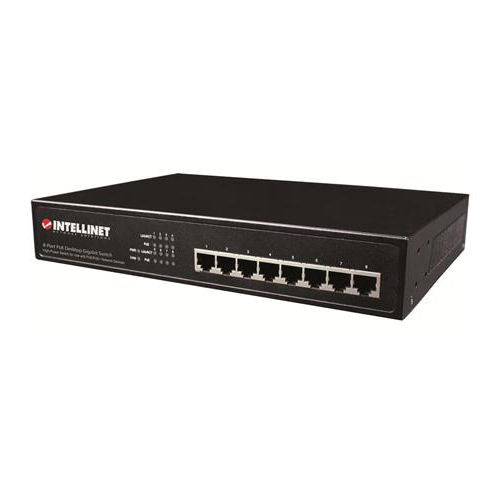 Intellinet 560641 8-Port PoE+ Gigabit Switch