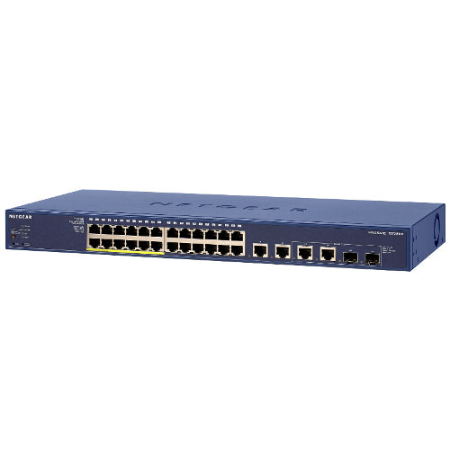 Netgear FS728TLP-100NAS 10/100 24-Port Switch with 12 PoE Ports