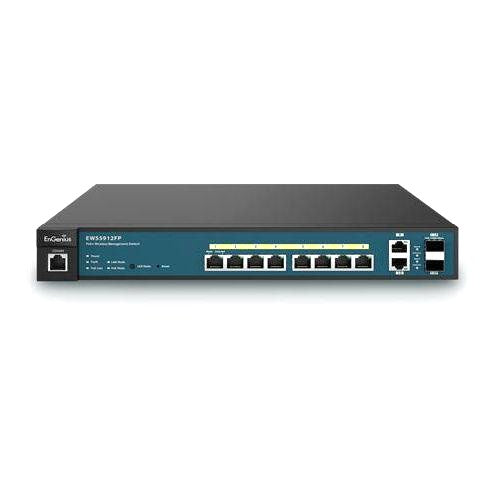 EnGenius EWS5912FP 8-Port Gigabit Wireless Management Switch