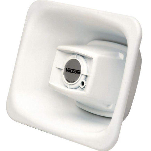 Valcom V-1090-WH Talkback Flex Horn (White)