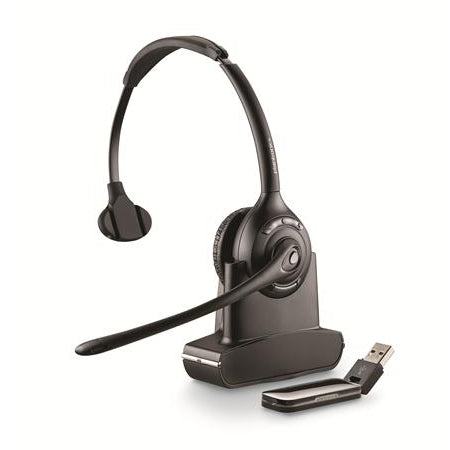 Plantronics 84007-01 Savi W410-M Over the Head Monaural Headset