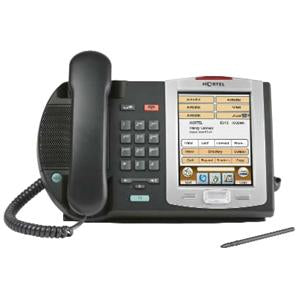 Nortel NTDU96BA70E6 i2007 IP Phone Bezel with POE (Charcoal/Refurbished)