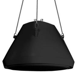 Speco 30Watt RMS 5.25" Pendant Speaker & Chain (Black)