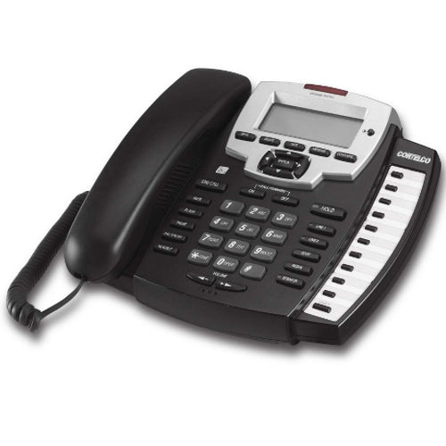 Cortelco 922500-TP2-27S 2-Line Phone (Black)