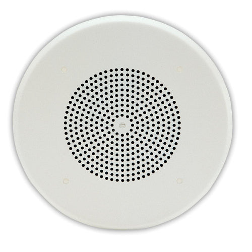 Valcom V-1020C 1 Watt 1-Way 8 inch Ceiling Speaker (White)