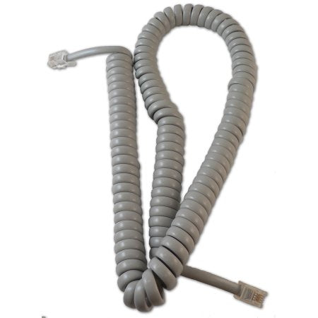 ICC 1200GR 12' Handset Cord (Dolphin Gray)