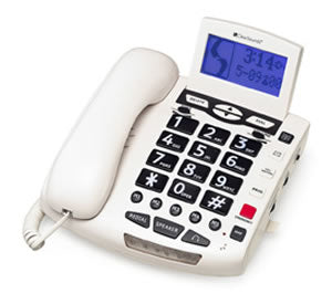 ClearSounds WCSC600 Ultraclear Amplifying Speakerphone 50db (White)