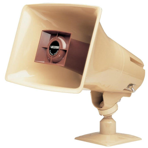 Valcom V-1036C 15-Watt One-Way Paging Horn (Beige)