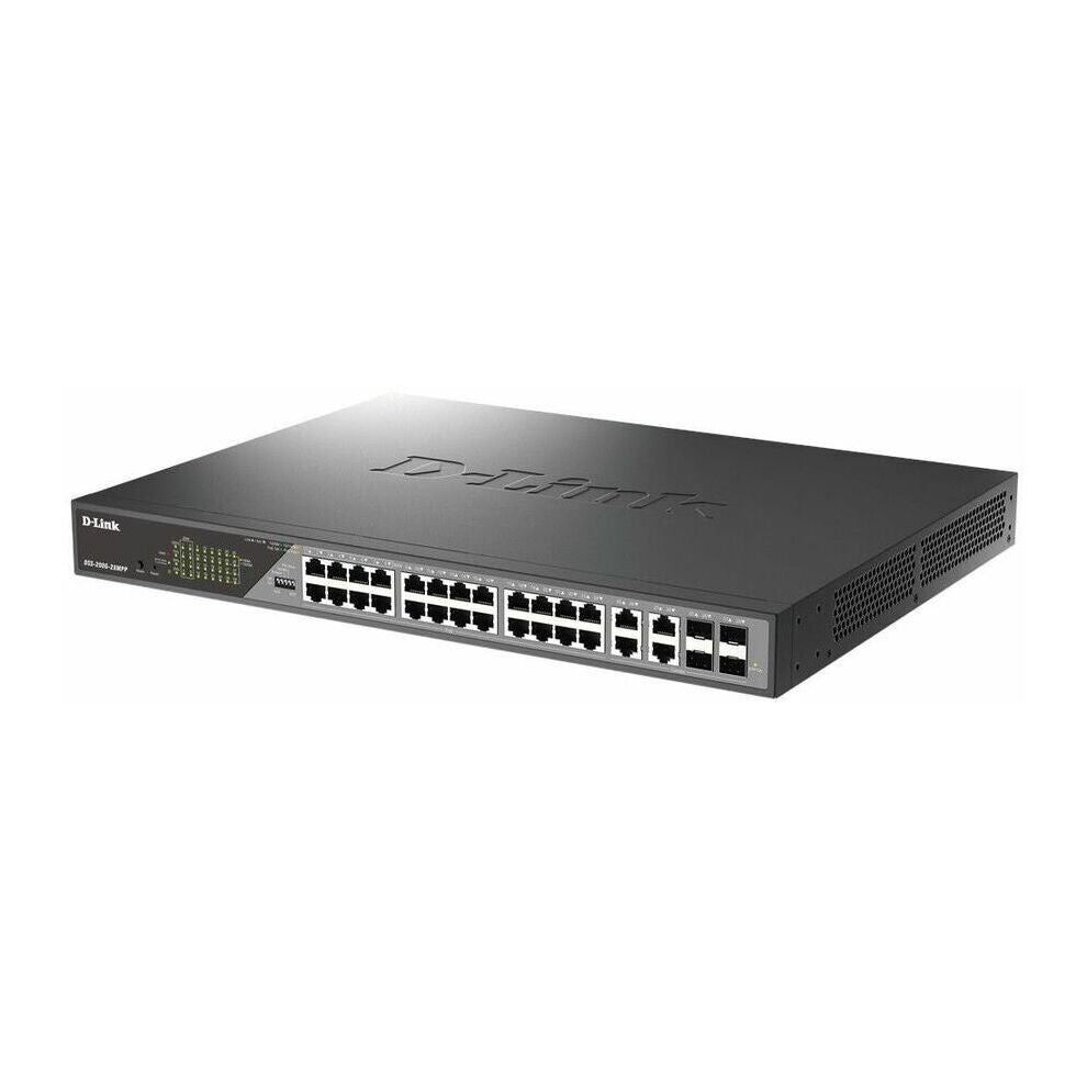 D-Link DSS-200G-28MPP 28-Port Gigabit Smart Managed PoE+ Switch (New)